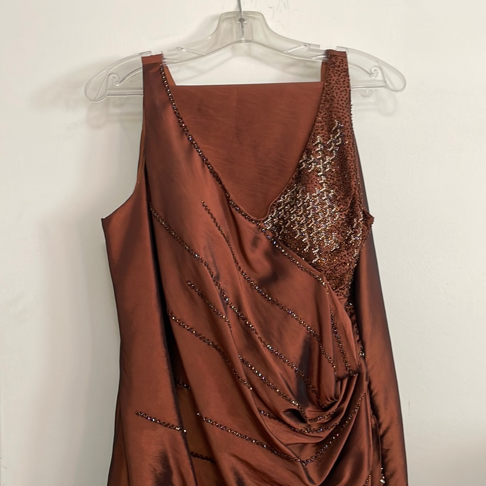 Orange gown